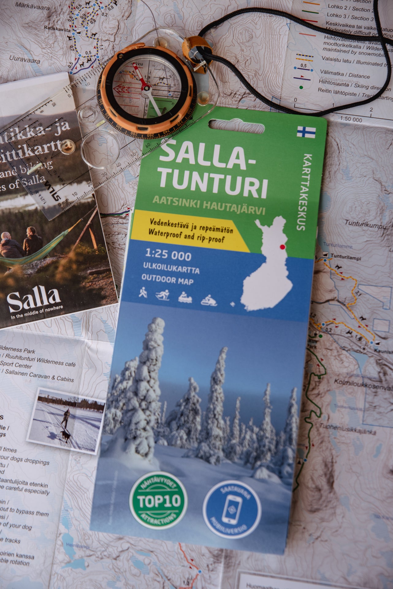 Kemihaara Tuntsa Värriö map