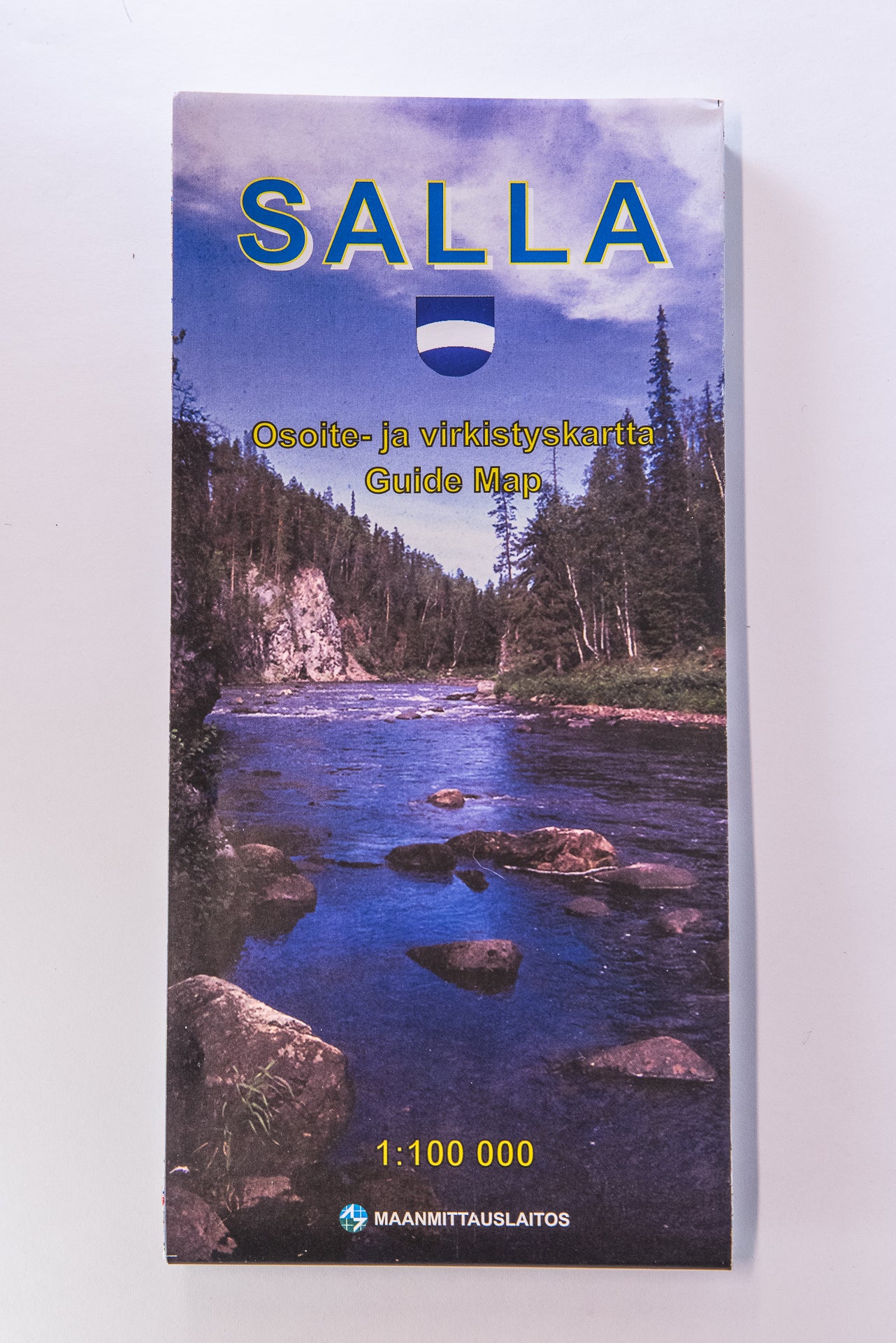 Salla's address and recreation map