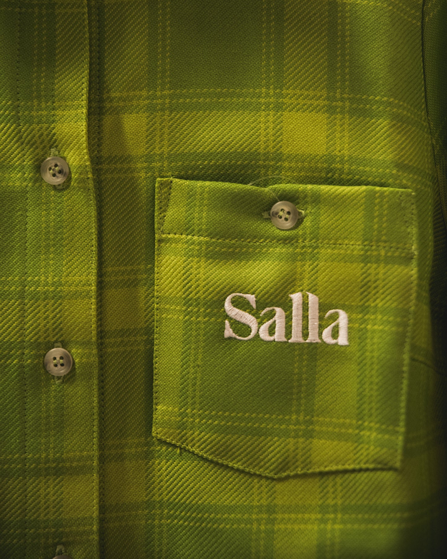 Salla - flannel shirt Men