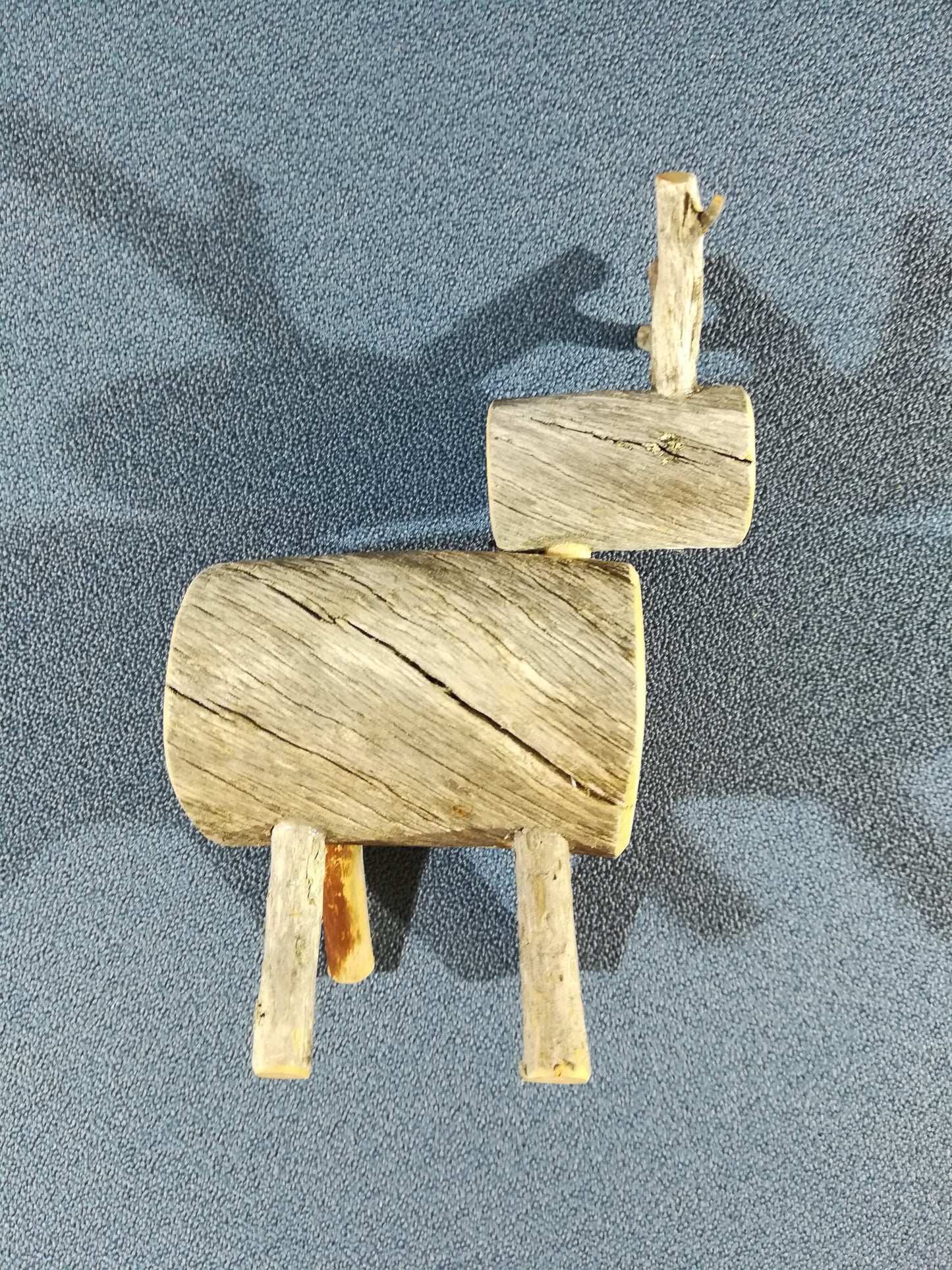 Decorative reindeer - handmade in Salla - Puuppeli