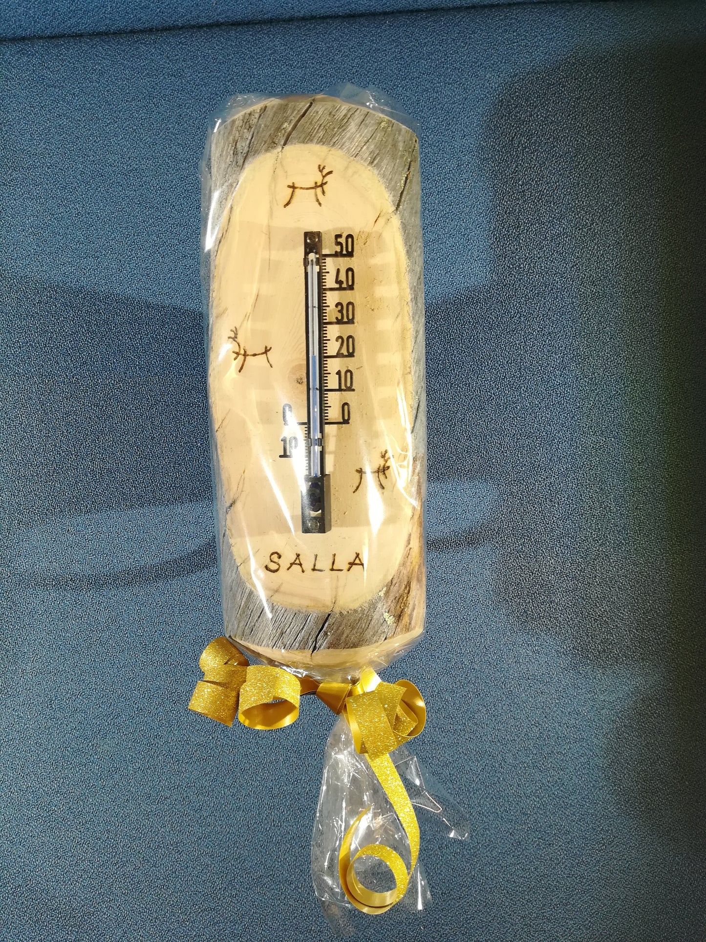 Thermometer - handmade in Salla - Puuppeli