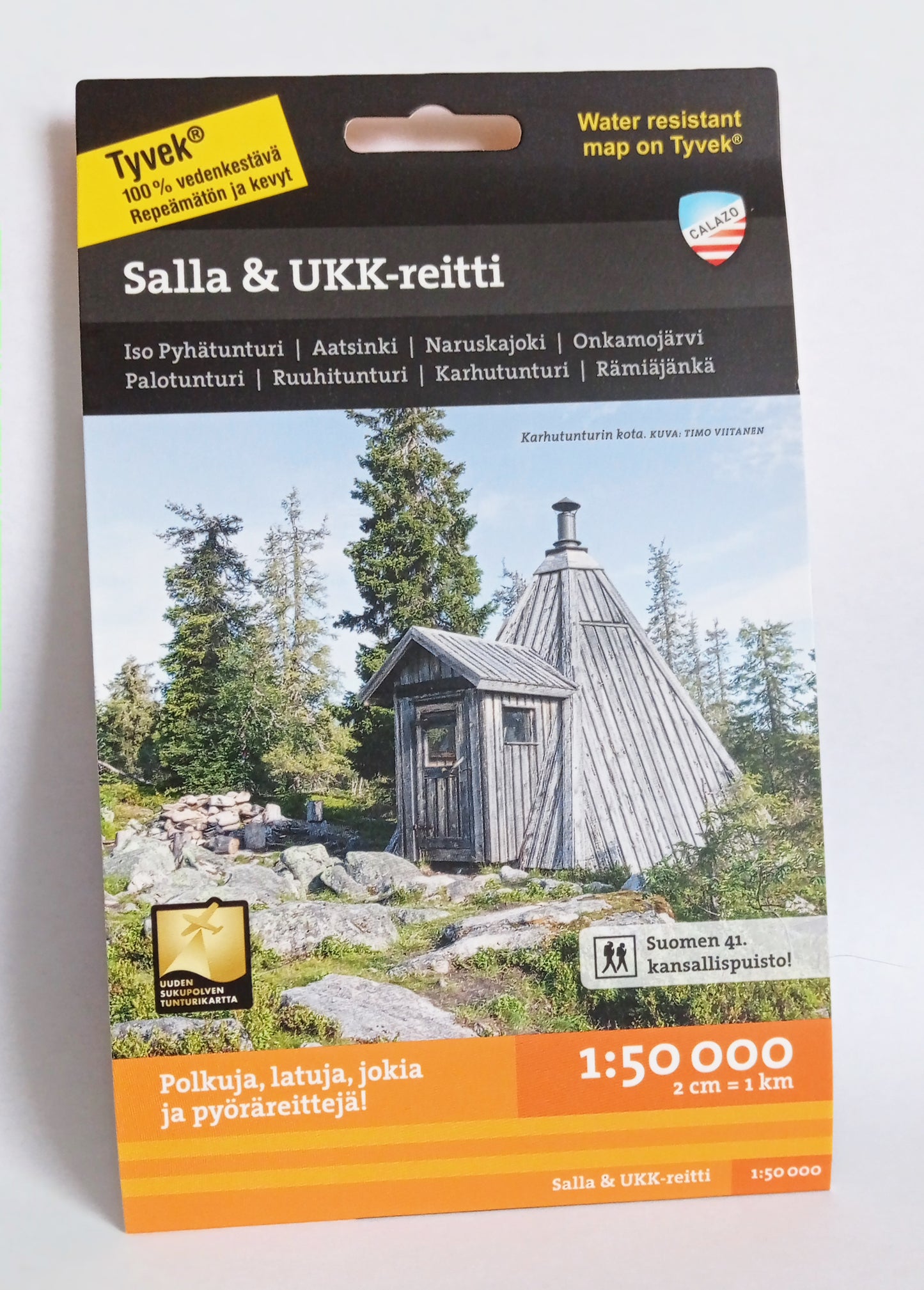 Salla & UKK route 1:50,000 map