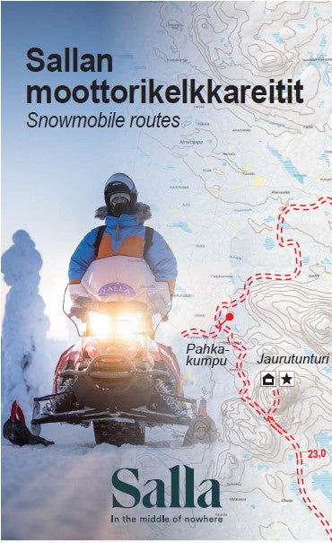 Sled route map
