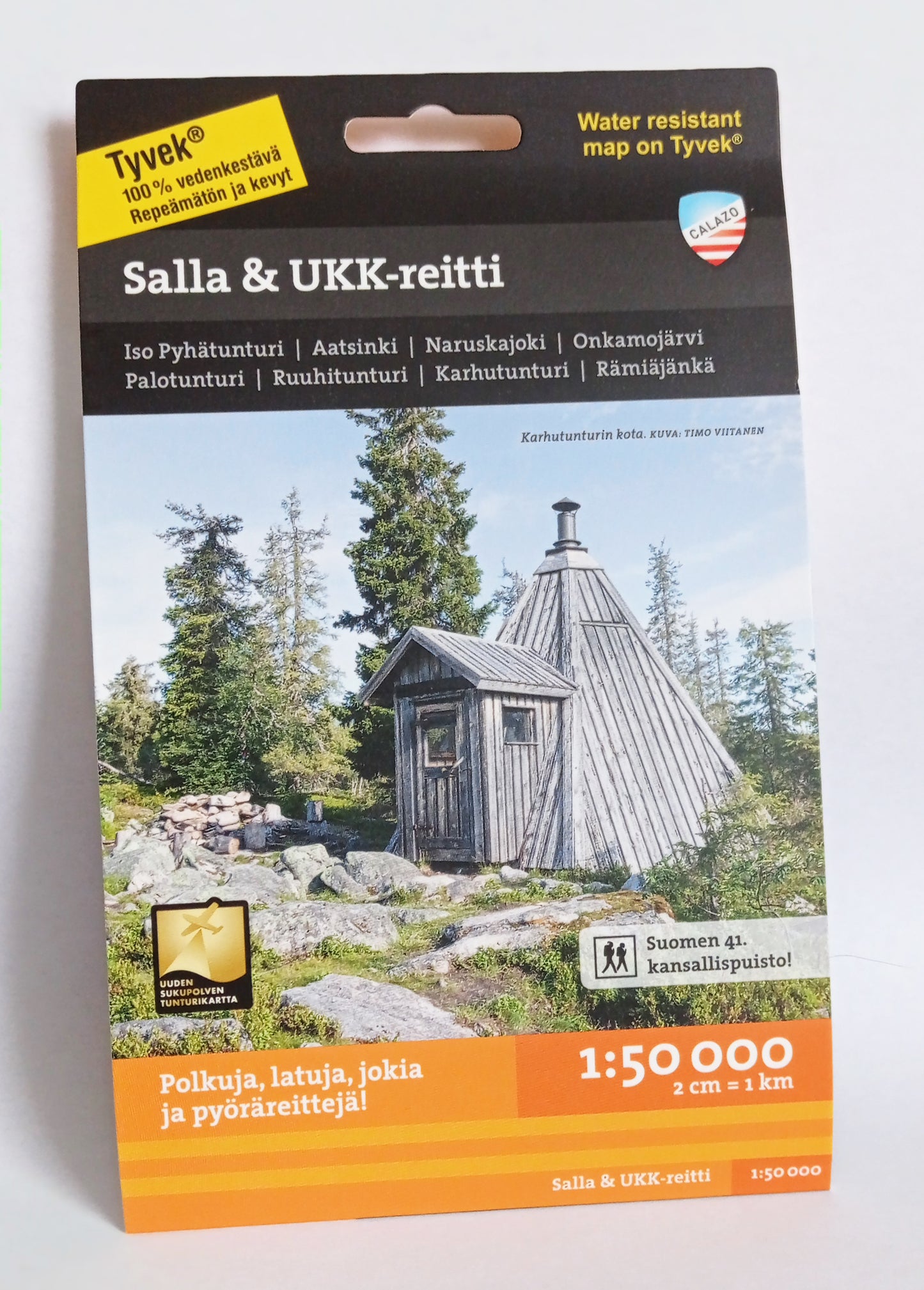 Salla & UKK-reitti 1:50 000 kartta